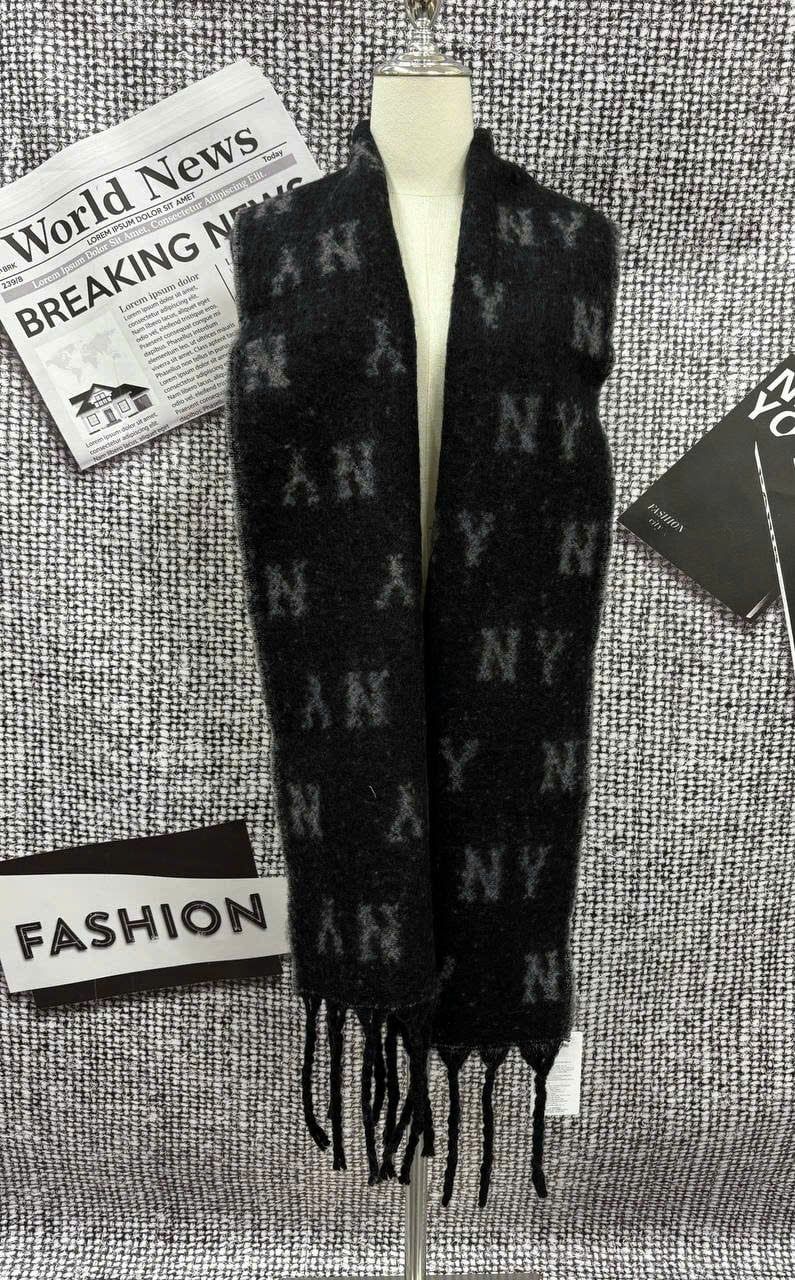  Khăn Quàng Cổ MLB Monogram Muffler NY Yankees - 3AMFM0156-50BKS 