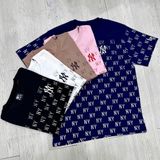  Áo Thun New Era - [Unisex] Monogram NY Yankees Pink 