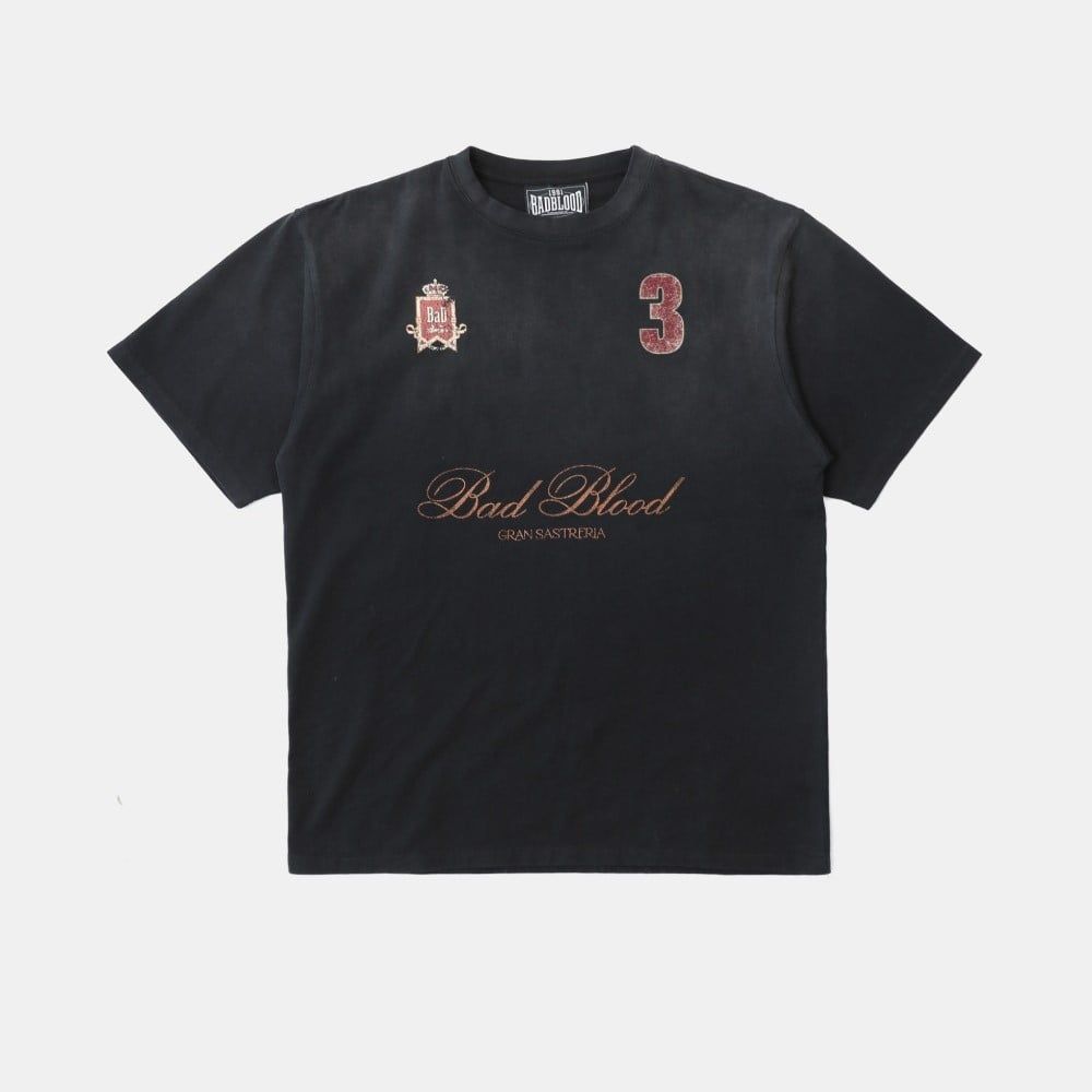  Áo Thun [Unisex] Badblood - [w-tee25-048] Royal Classic T-Shirt Black 