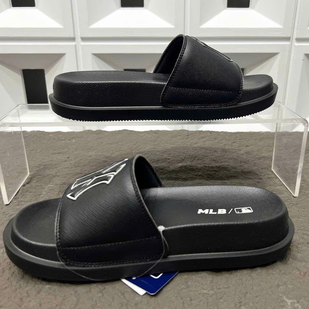  Dép MLB Korea - Chunky Mound Basic - 3ALPCMM4N-50BKS 