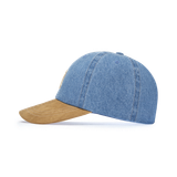  Nón MLB Korea - [Unisex] Denim Suede Unstructured Ballcap - 3ACPB125N-50BGS 