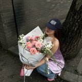  Nón Marithe & Francois Girbaud - Classic Logo Cap Navy 