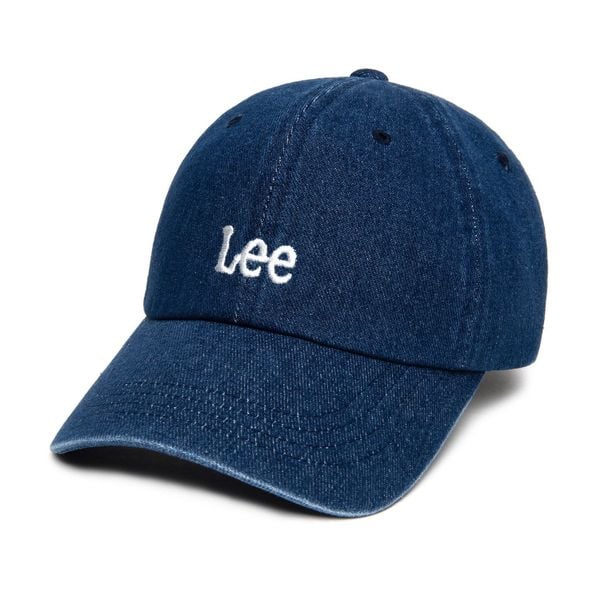 Nón Lee [Unisex] - Small Twitch Logo Denim Ball Cap Indigo Medium - LE2501CA10IM
