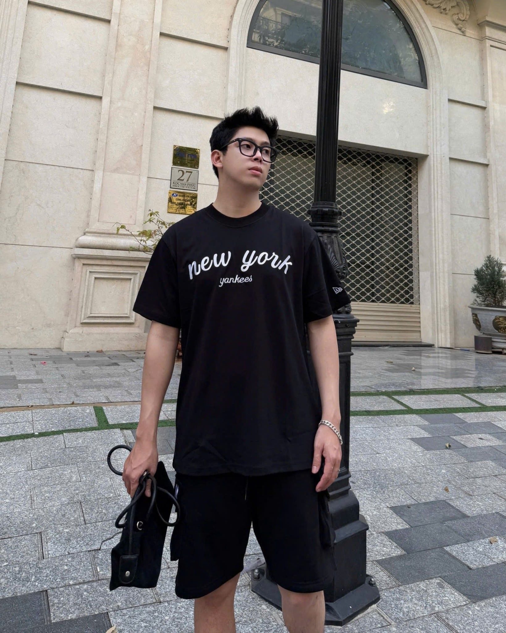  Áo Thun New Era - [Unisex] Basic Logo New York - 16558899 