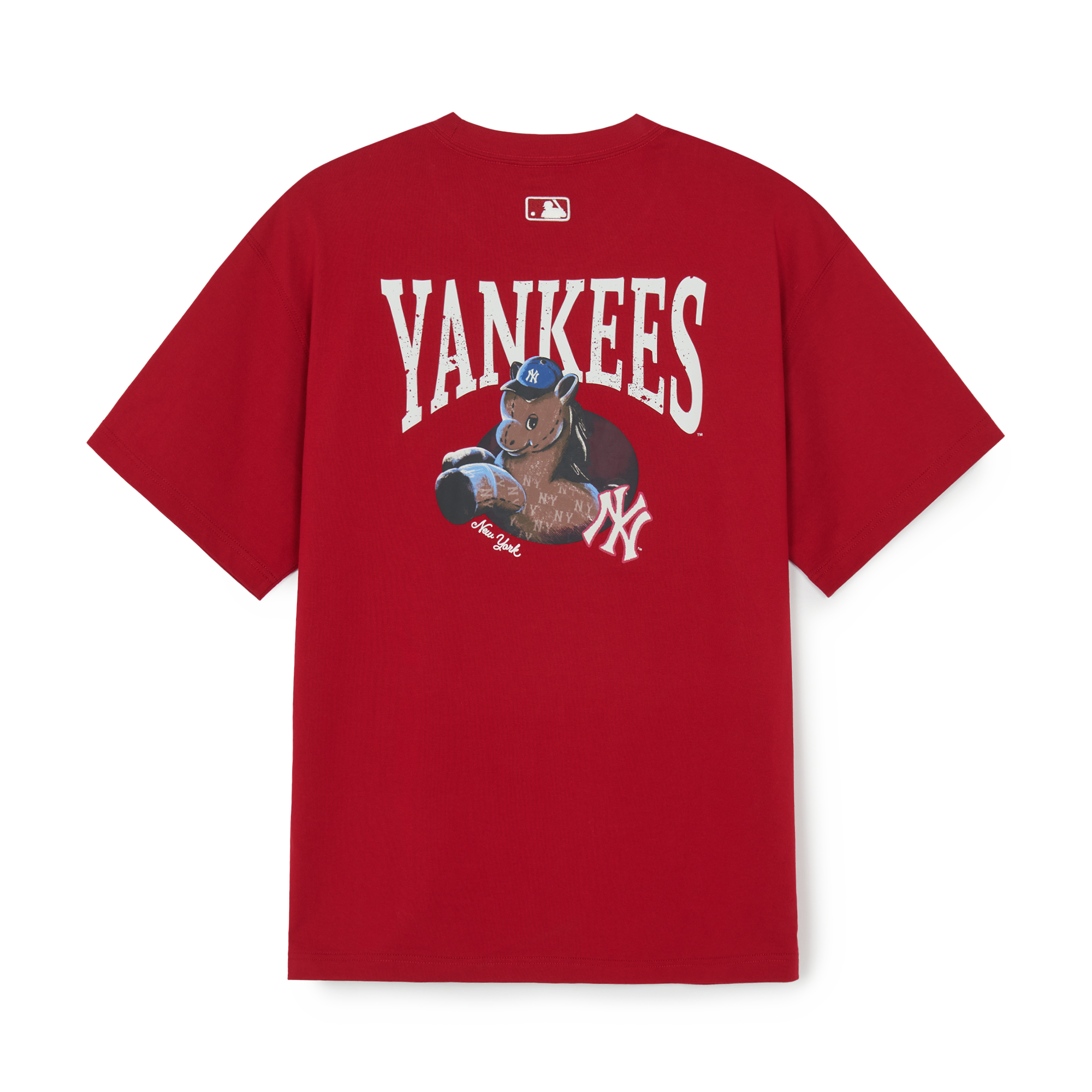  Áo thun [Unisex] MLB - New Year's Horse Graphic Short Sleeve T-Shirt NY - 3ATSQ0161-50RDD 