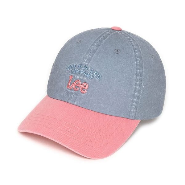 Nón Lee [Unisex] - Twitch Logo Color Block Ball Cap Ash Blue - LE2401CA03AB