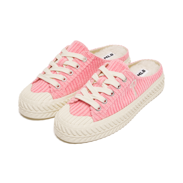 GIÀY MLB - Playball Corduroy Mule Pink - 3AMUUD116-10PKS