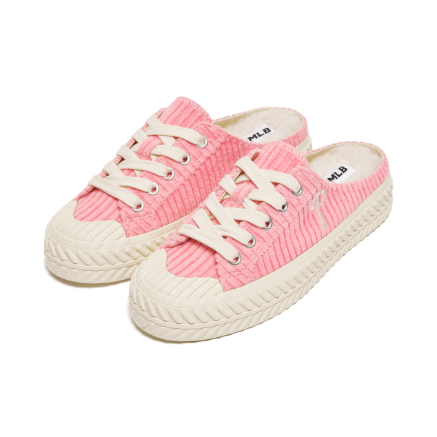  GIÀY MLB - Playball Corduroy Mule Pink - 3AMUUD116-10PKS 