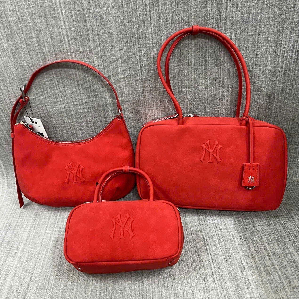  Túi Tote MLB Korea - Basic Palette Square Tote Bag NY - 3AORSD16N-50RDS 