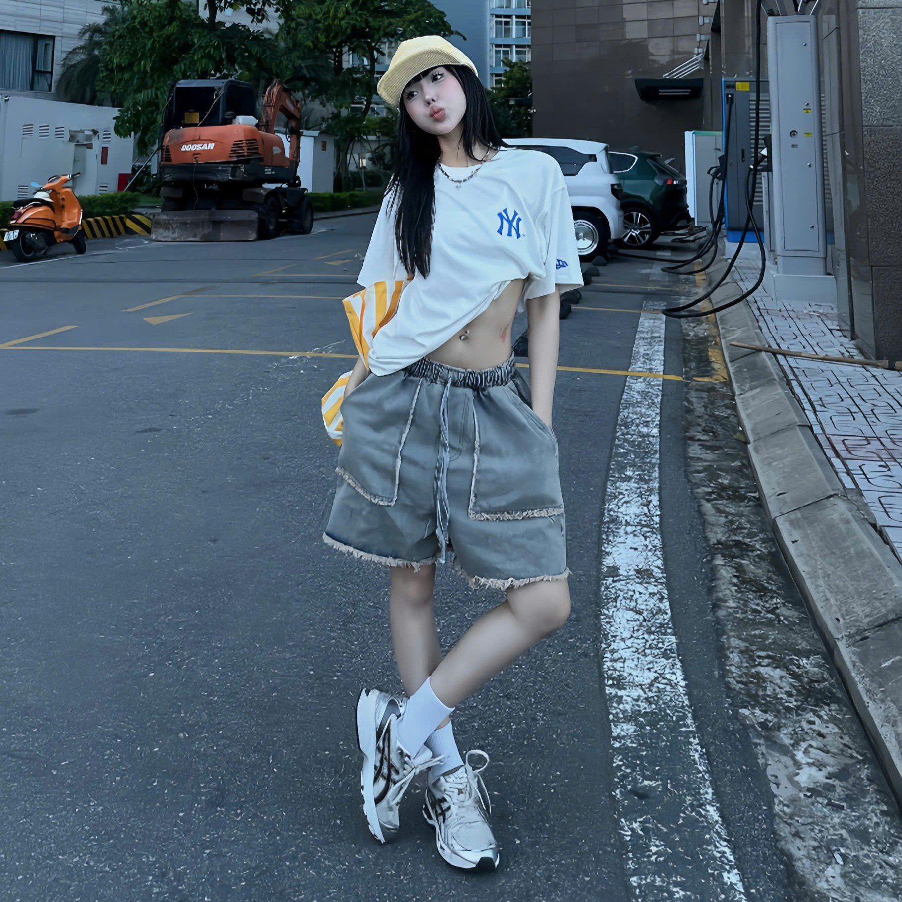  Áo Thun New Era - [Unisex] NY Yankees Dia Logo - 14529256 