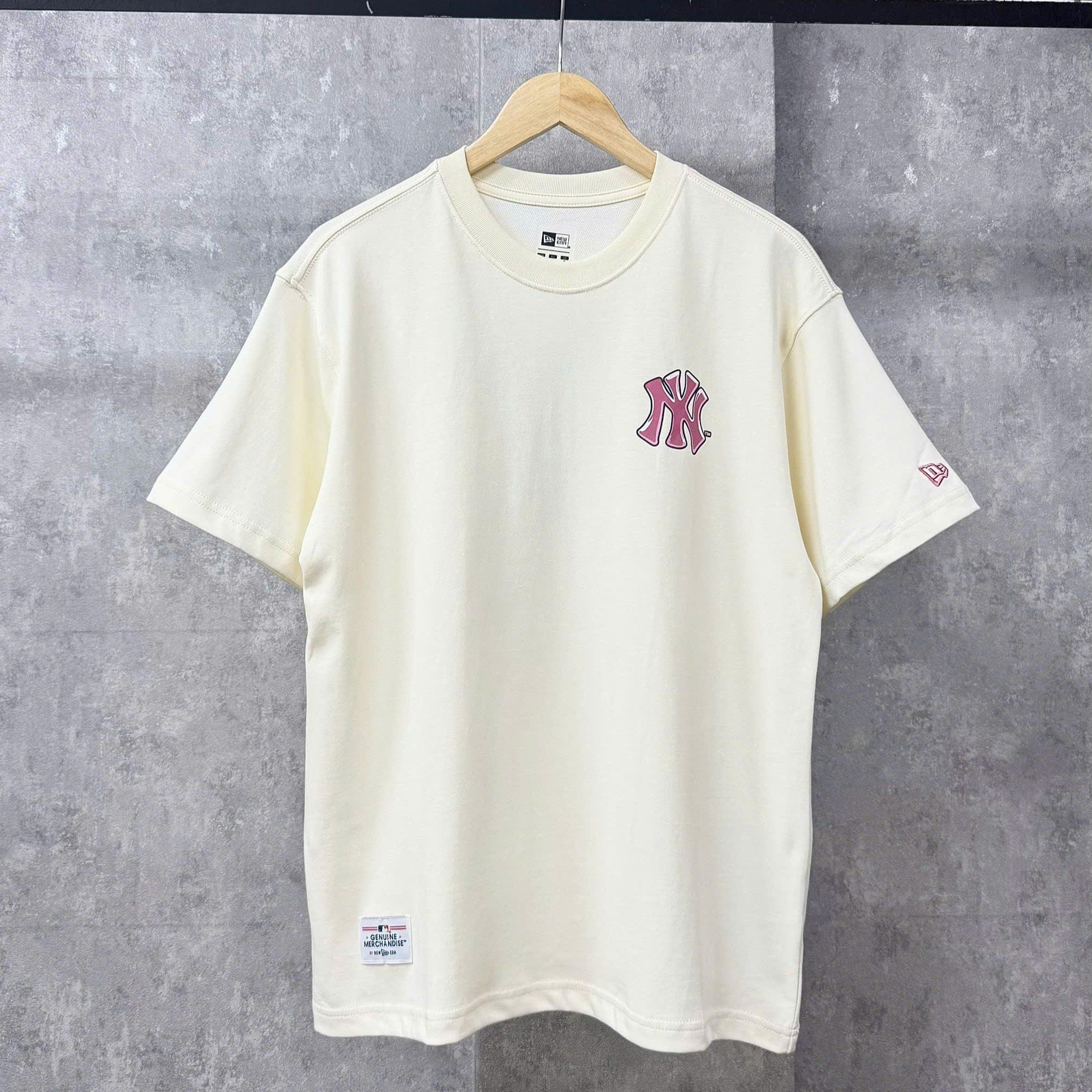  Áo Thun New Era - [Unisex] NY Yankees Bubble Pastel Logo T-shirt 