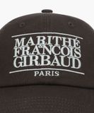  Nón Marithe & Francois Girbaud - Classic Logo Cap Dark Brown 