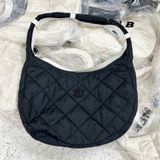  Túi Xách MLB Korea - Padding Quilted Large Hobo Bag - 3ABQL0936-50BKS 