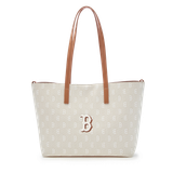  Túi Xách MLB Classic Monogram Jacquard Shopper Bag 3AORM015N-43BGL 