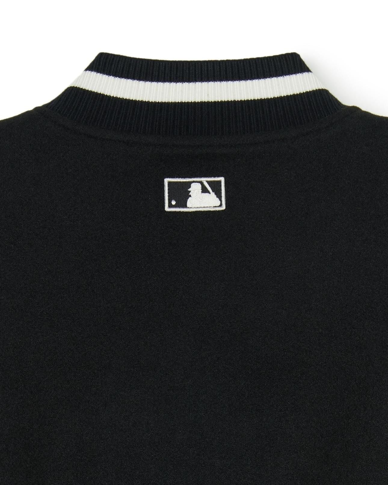  Áo Bomber MLB [Unisex] - Wool Contrast Shoulder Coopers Varsity NY - 3AJPV1546-50NYL 