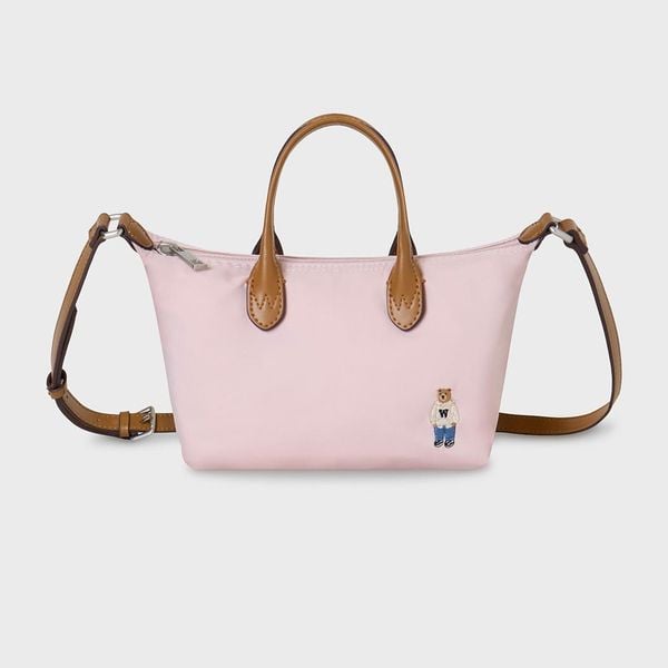 Túi Xách Whoau - Steve Nylon Mini Cross Bag Pink - WHBGG1111A