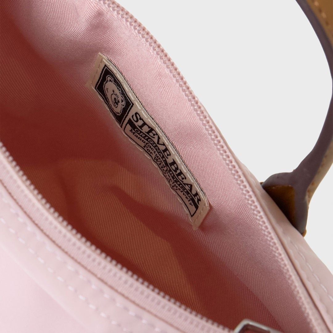  Túi Xách Whoau - Steve Nylon Mini Cross Bag Pink - WHBGG1111A 