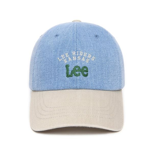 Nón Lee [Unisex] - Twitch Logo Color Block Ball Cap Beige - LE2501CA03BE