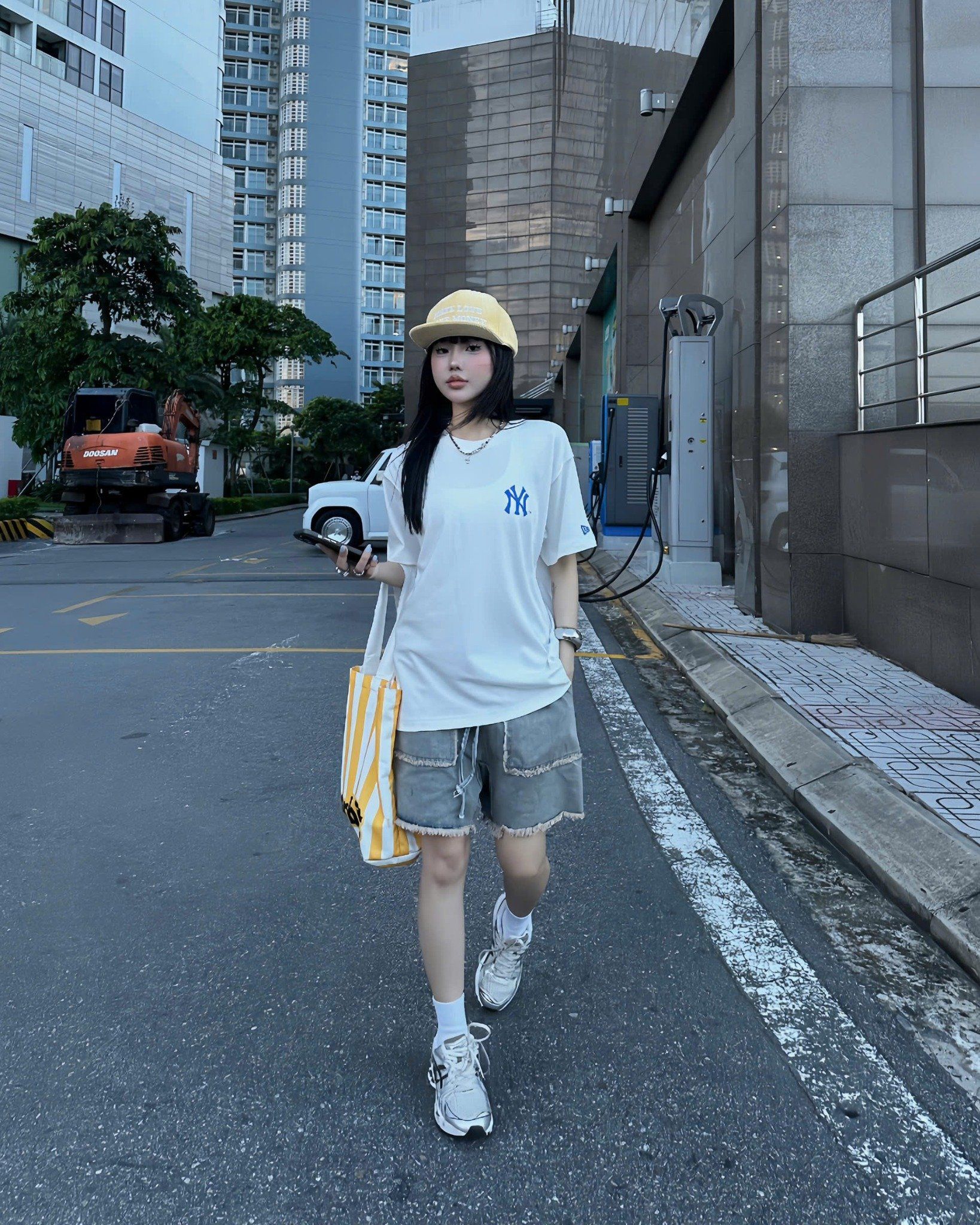  Áo Thun New Era - [Unisex] NY Yankees Dia Logo - 14529256 