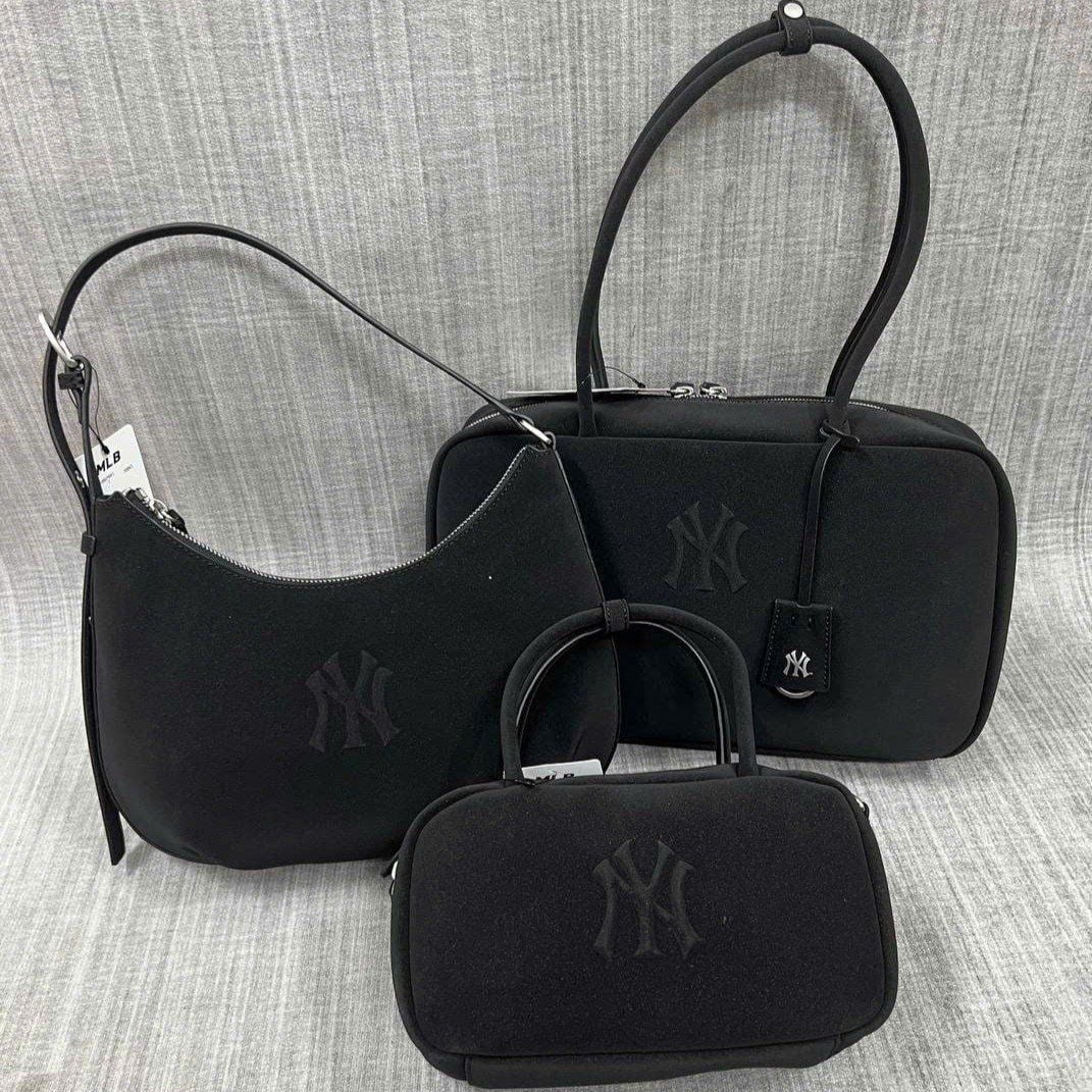  Túi Xách MLB Korea - Basic Pallet Hobo Bag NY - 3ABQSD16N-50BKS 