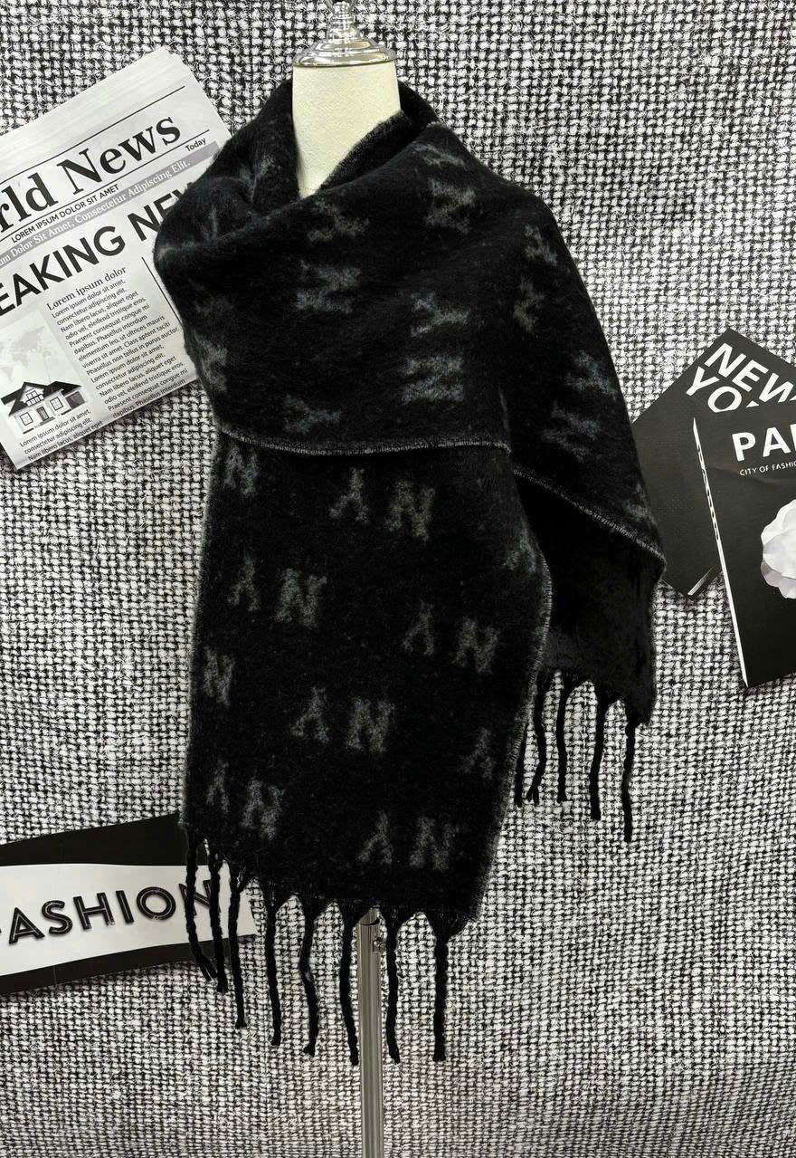  Khăn Quàng Cổ MLB Monogram Muffler NY Yankees - 3AMFM0156-50BKS 