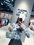  Túi Đeo Chéo MLB Classic Mono Denim Embossed Crossbody NY 3ACRDM16N-50BLL 