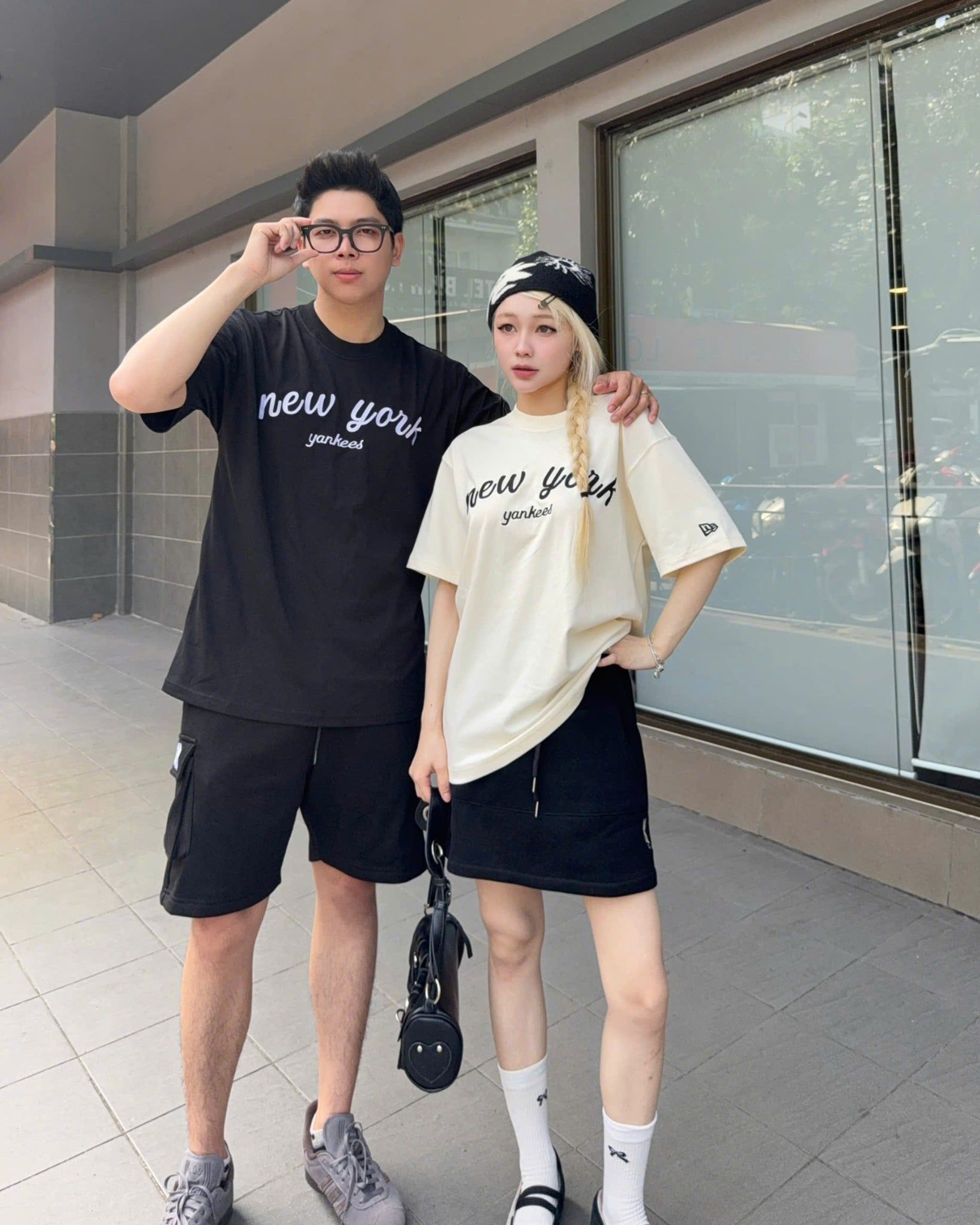  Áo Thun New Era - [Unisex] Basic Logo New York - 16558899 