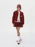  Áo Khoác [Unisex] Badblood - [w-jkt24-013] Billy SS Track Jacket Red 
