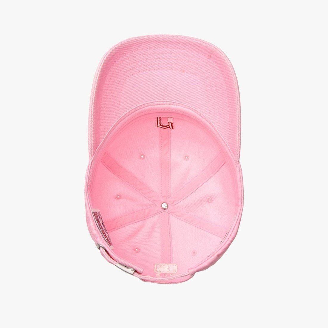  Nón MLB Basic Washed Unstructured Ball Cap Cleveland Guardians Pink - 3ACPVV14N-45PKM 