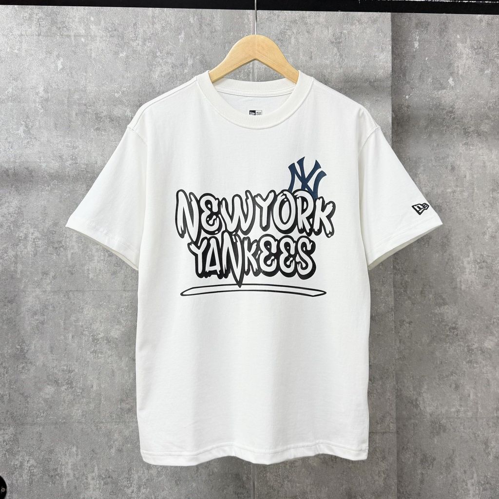  Áo Thun New Era - [Unisex] LA Dodgers Big Front Logo T-Shirt White - 17878523 