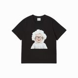  Áo thun [Nữ] ADLV - Acmédelavie Baby Face Cloud Black 