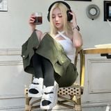  Giày Sandal MLB Chunky Runner LA Dodgers 3ASDRNS43-07WHS 