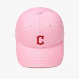  Nón MLB Basic Washed Unstructured Ball Cap Cleveland Guardians Pink - 3ACPVV14N-45PKM 