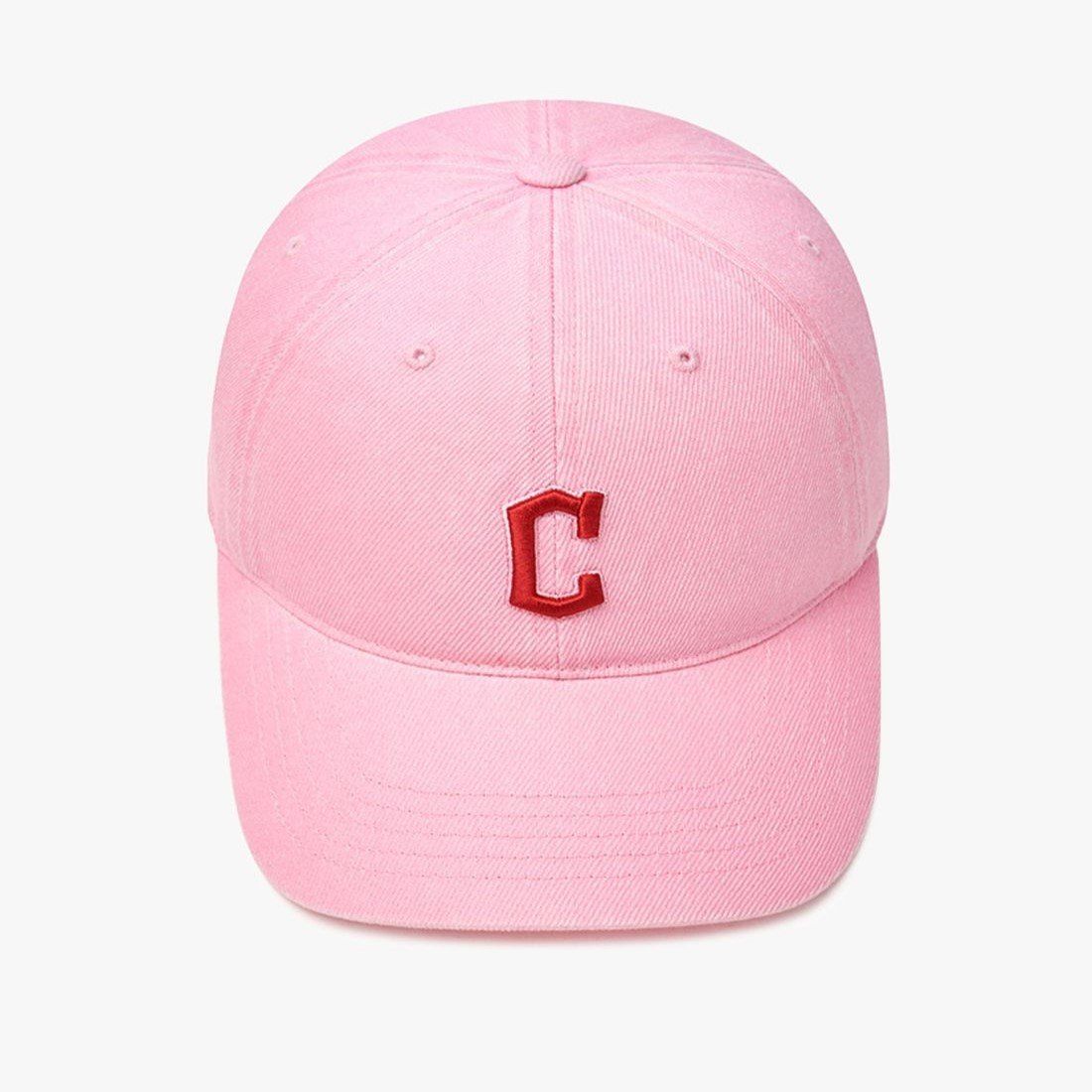  Nón MLB Basic Washed Unstructured Ball Cap Cleveland Guardians Pink - 3ACPVV14N-45PKM 