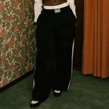  Quần Dài [Unisex] Badblood - [w-pts24-039] Billy 2 Way Curved Jogger Trousers - Black 