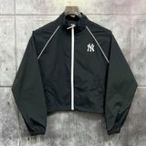  Áo Khoác Gió [Nữ] MLB Korea - Sporty Varsity Crop Windbreaker - 3FWJV0243-50BKS 