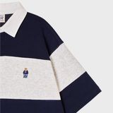  Áo Polo WHOAU [Unisex] -Steve Colorblock Collar T-Shirt - WHHAG2421U 
