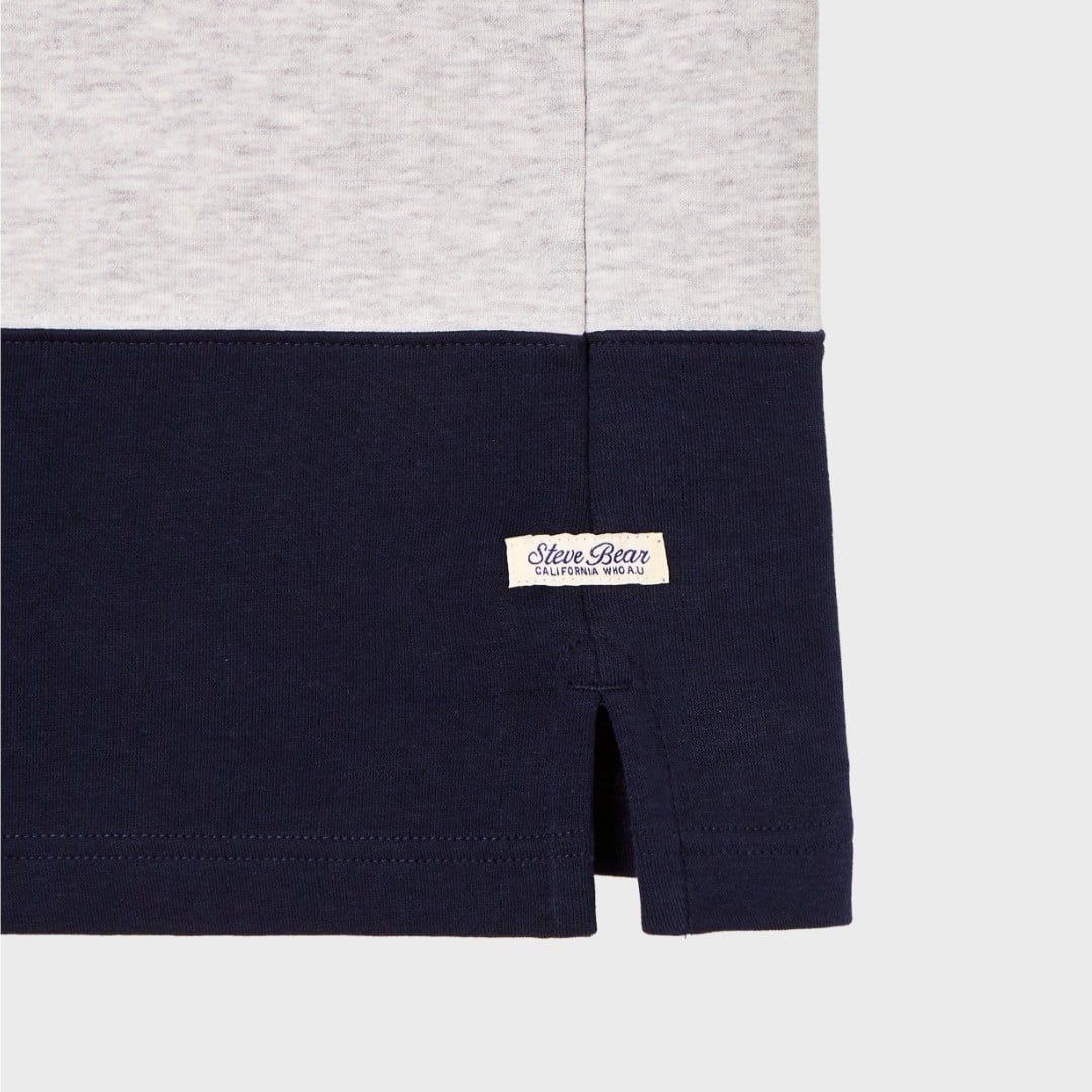  Áo Polo WHOAU [Unisex] -Steve Colorblock Collar T-Shirt - WHHAG2421U 