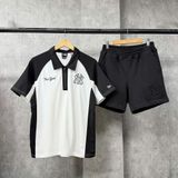  Áo Thun Polo New Era - [Unisex] NY Yankees Basic Zip Up Black/White 