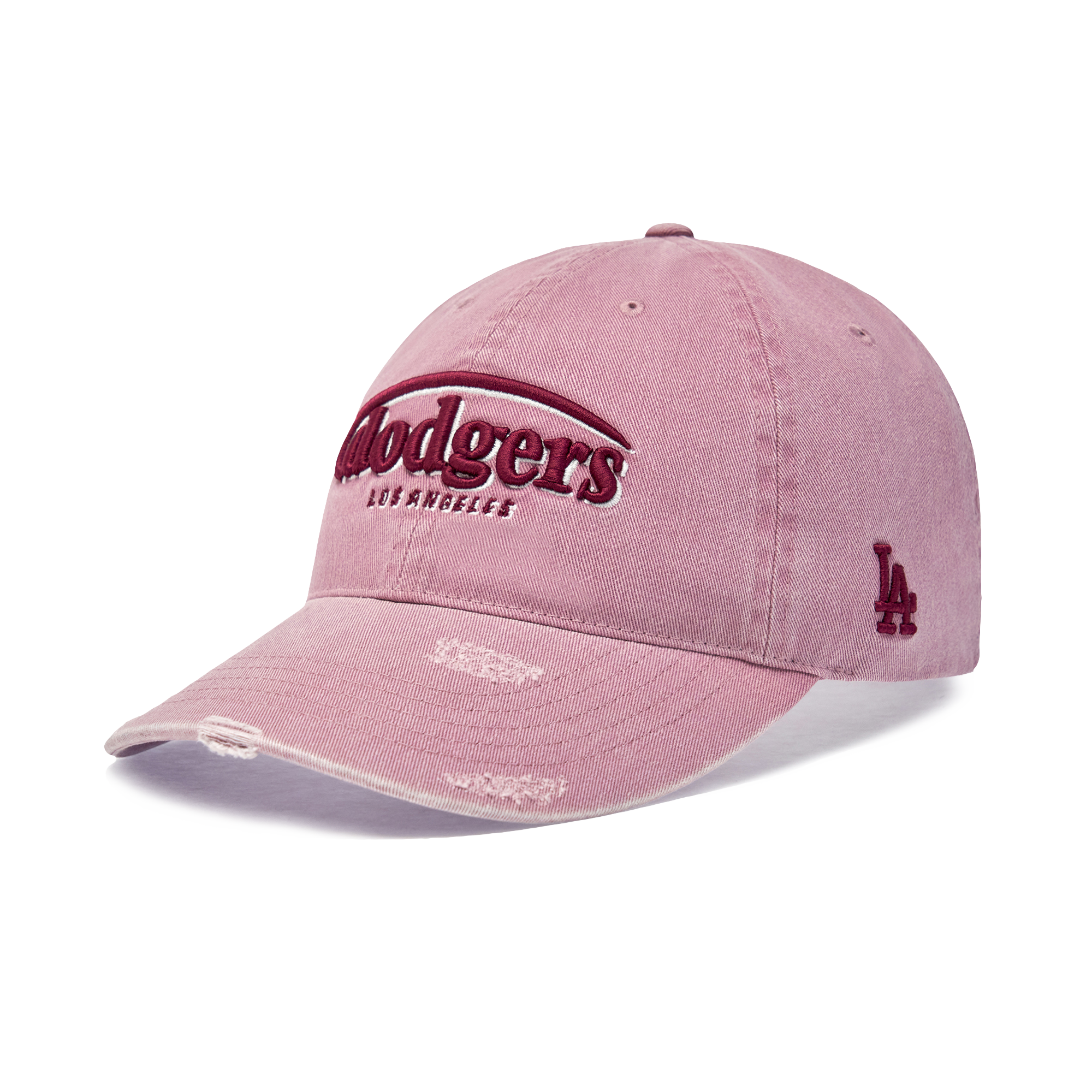  Nón MLB Korea - [Unisex] Vintage Damaged Curve Logo Unstructured Ball Cap - 3ACPV106N 