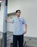  Áo Thun Polo New Era - [Unisex] NY Yankees Stripe White - 14849258 