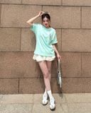  Áo Thun New Era - [Unisex] LA Dodgers Paisley Logo Mint - 13332214 