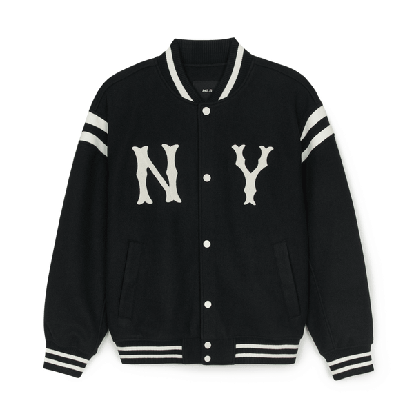 Áo Bomber MLB [Unisex] - Wool Contrast Shoulder Coopers Varsity NY - 3AJPV1546-50NYL