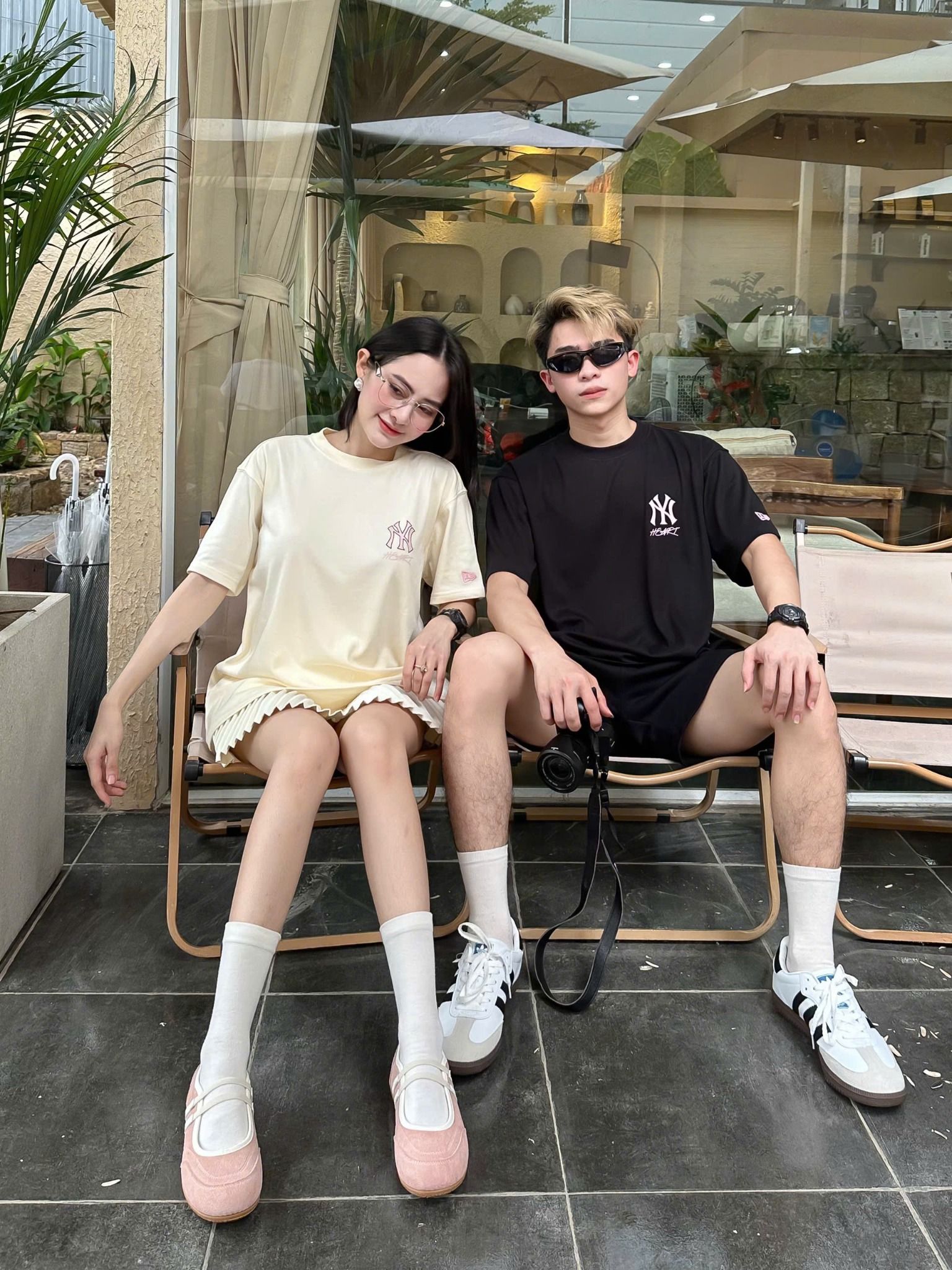  Áo Thun New Era - [Unisex] NY Heart Logo T-Shirt - 15488890 