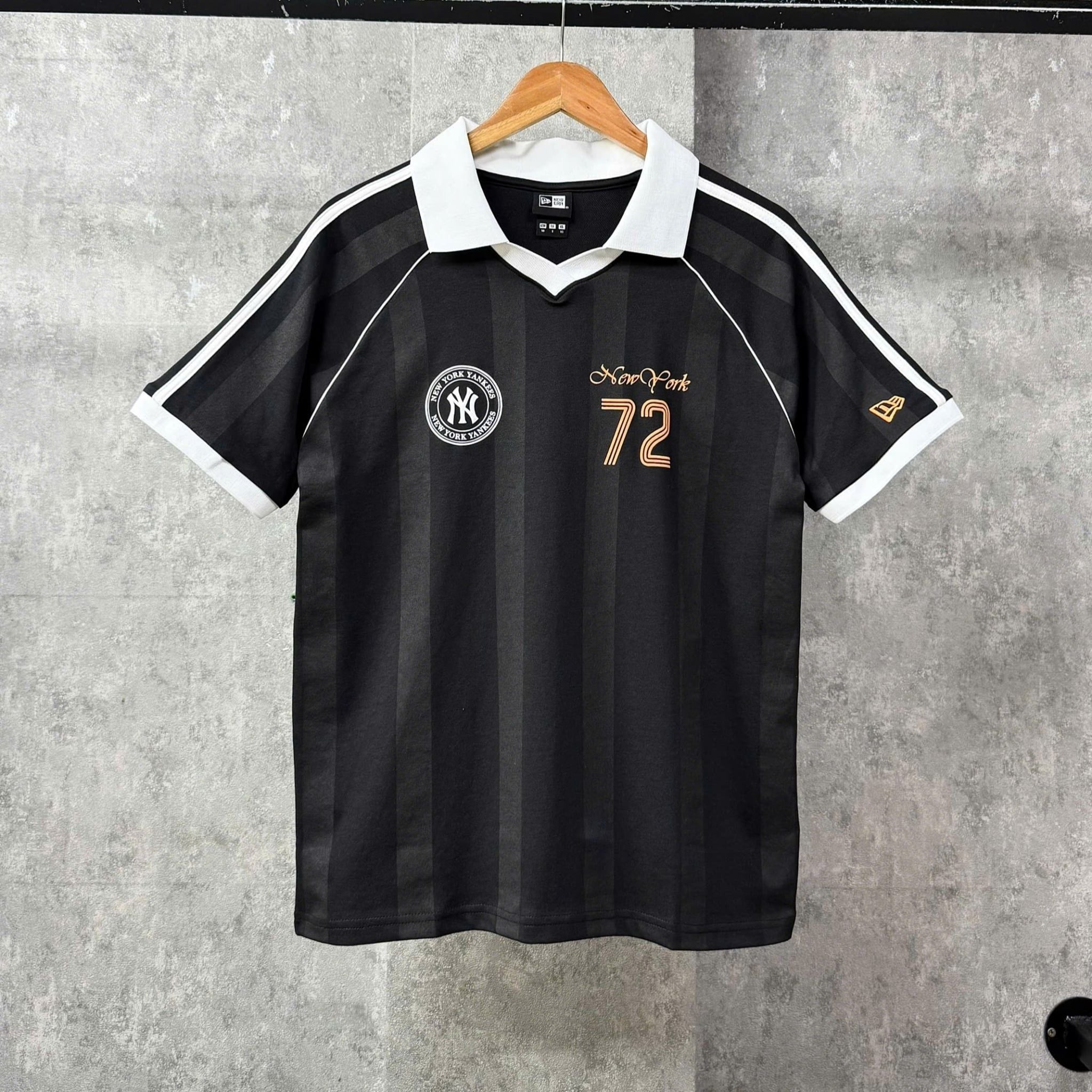  Áo Thun Polo New Era - [Unisex] Number 72 Jersey NY Black - 16599861 