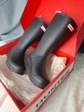  Giày Boots Hunter - Women's Play Tall Wellington Black 