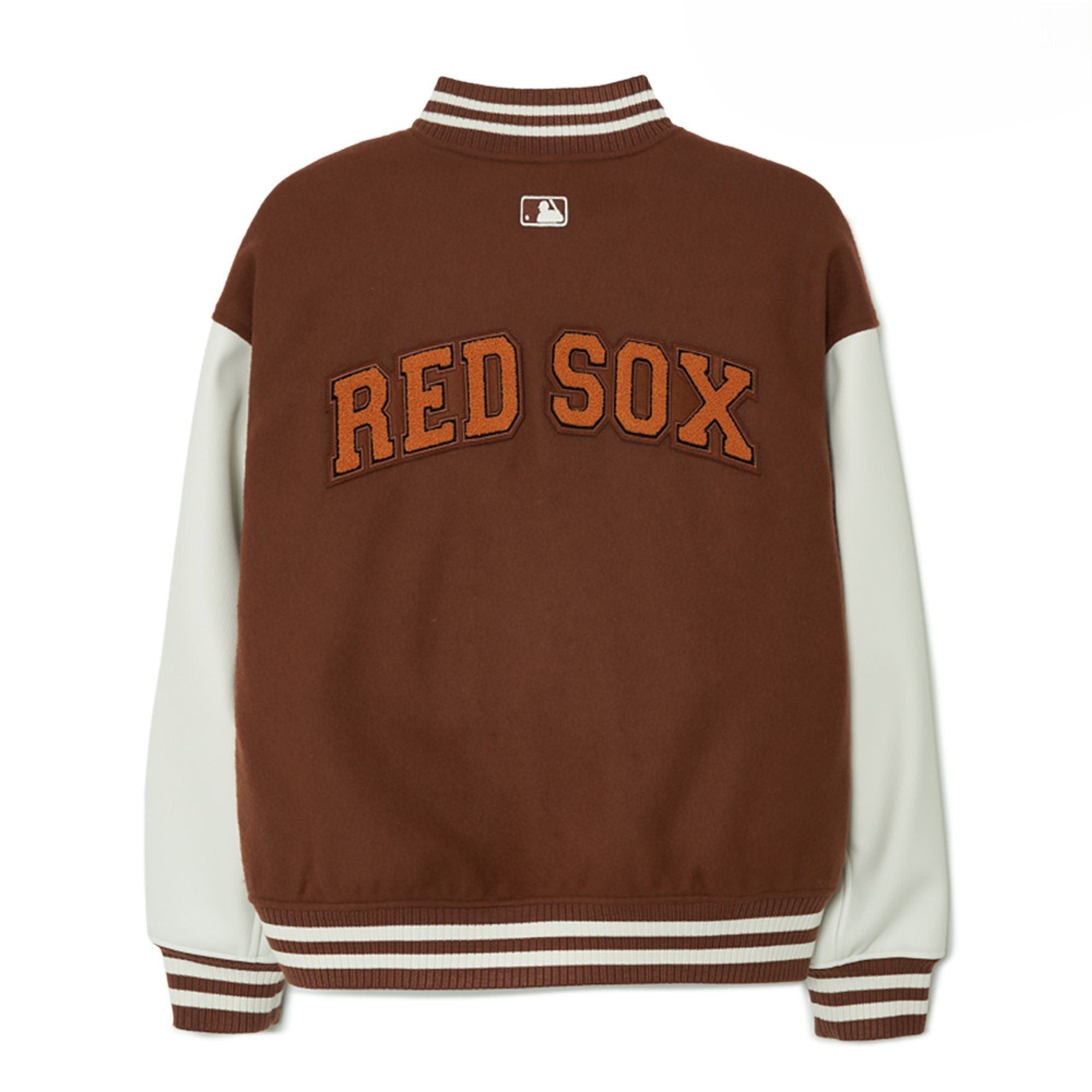 Áo Bomber MLB [Unisex] Wool Basic Varsity Jacket Boston - 3AJPV0634-43BRD 