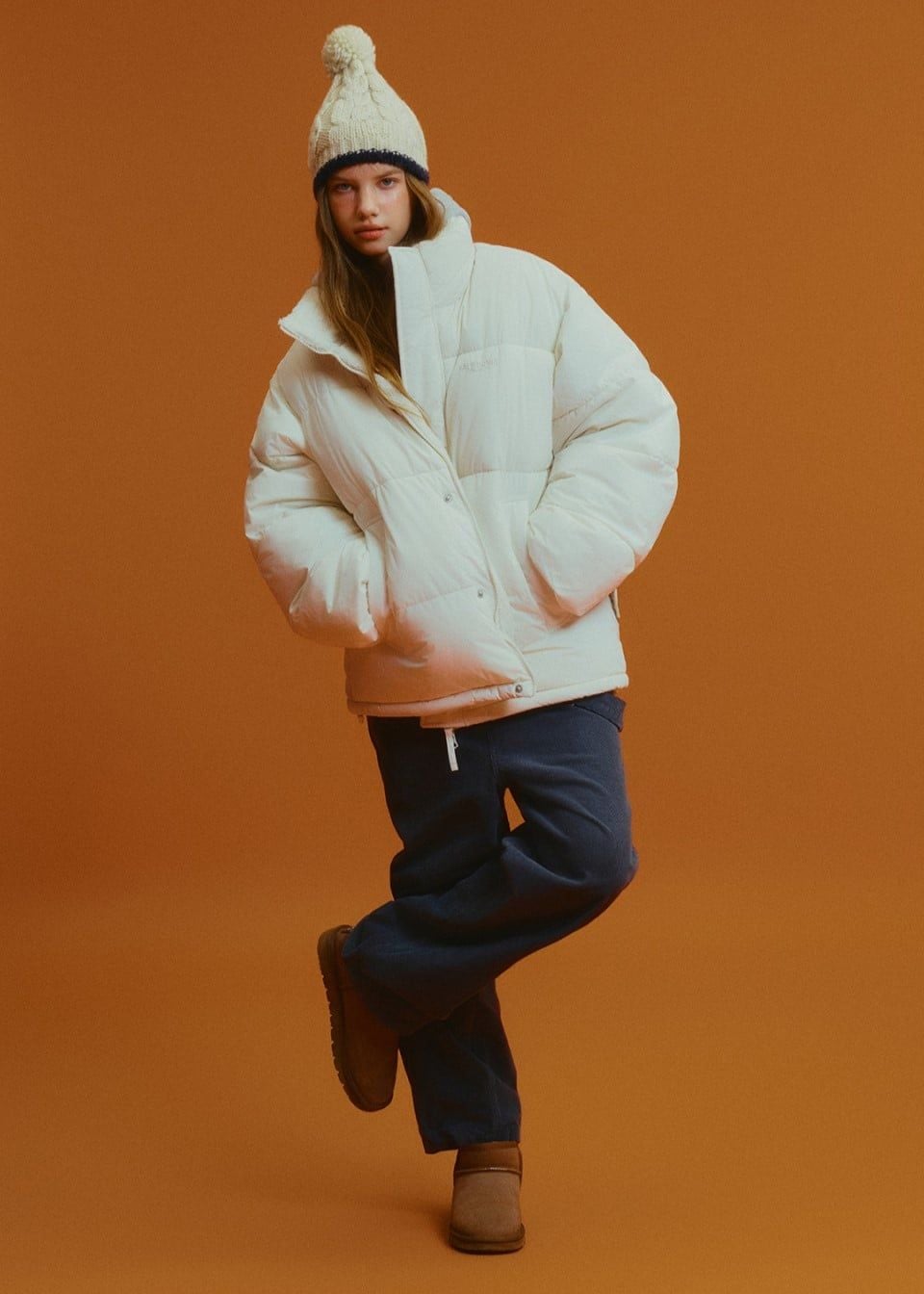  Áo Khoác Whoau [Unisex] - Reversible Puffer Padding - WHJPF4V15U 