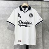  Áo Thun Polo New Era - [Unisex] LA Dodgers White/Black - 18273828 
