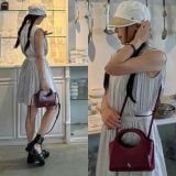  Túi Xách FindKapoor Korea - Market Bag 20 Red 